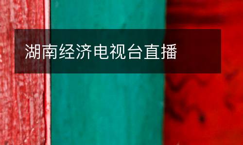 湖南經(jīng)濟(jì)電視臺(tái)直播