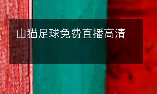 山貓足球免費(fèi)直播高清